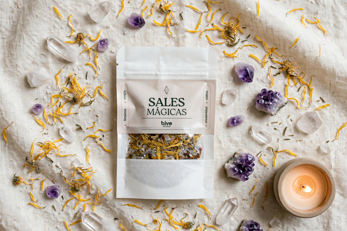 Sales Mágicas de Limpieza - Ritual de 7 minutos para soltar la energía pesada