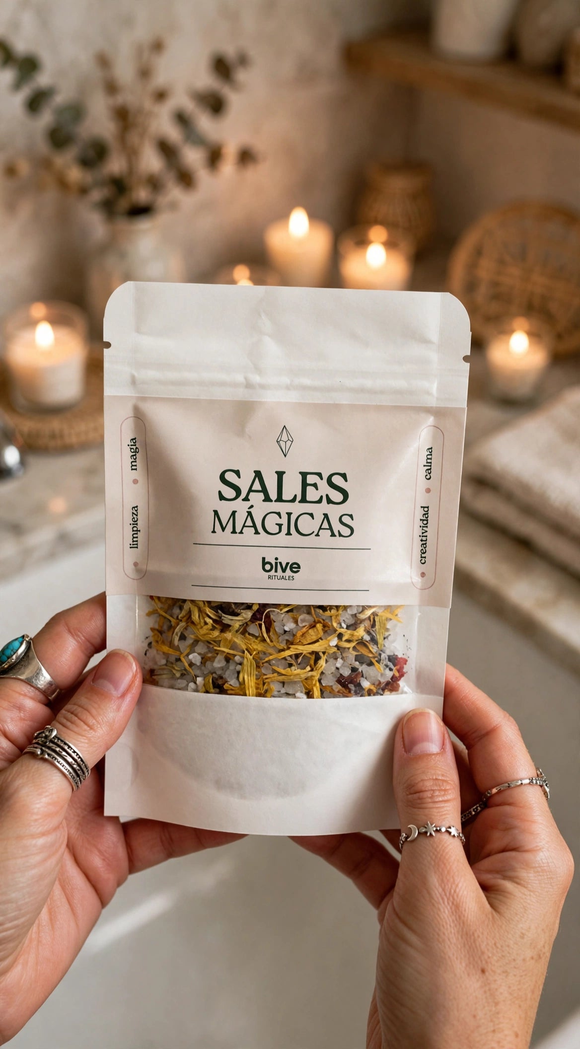 Sales Mágicas de Limpieza - Ritual de 7 minutos para soltar la energía pesada