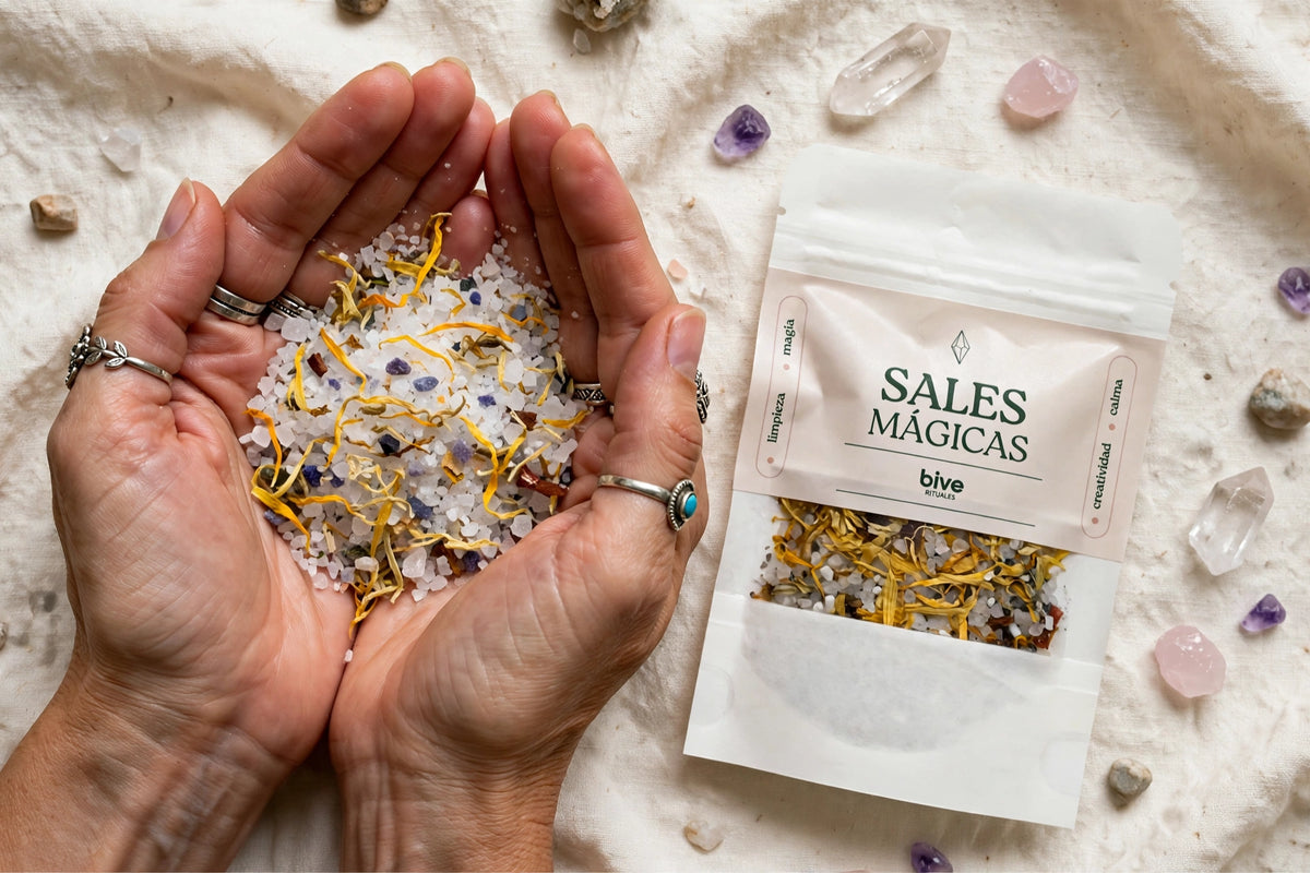 Sales Mágicas de Limpieza - Ritual de 7 minutos para soltar la energía pesada