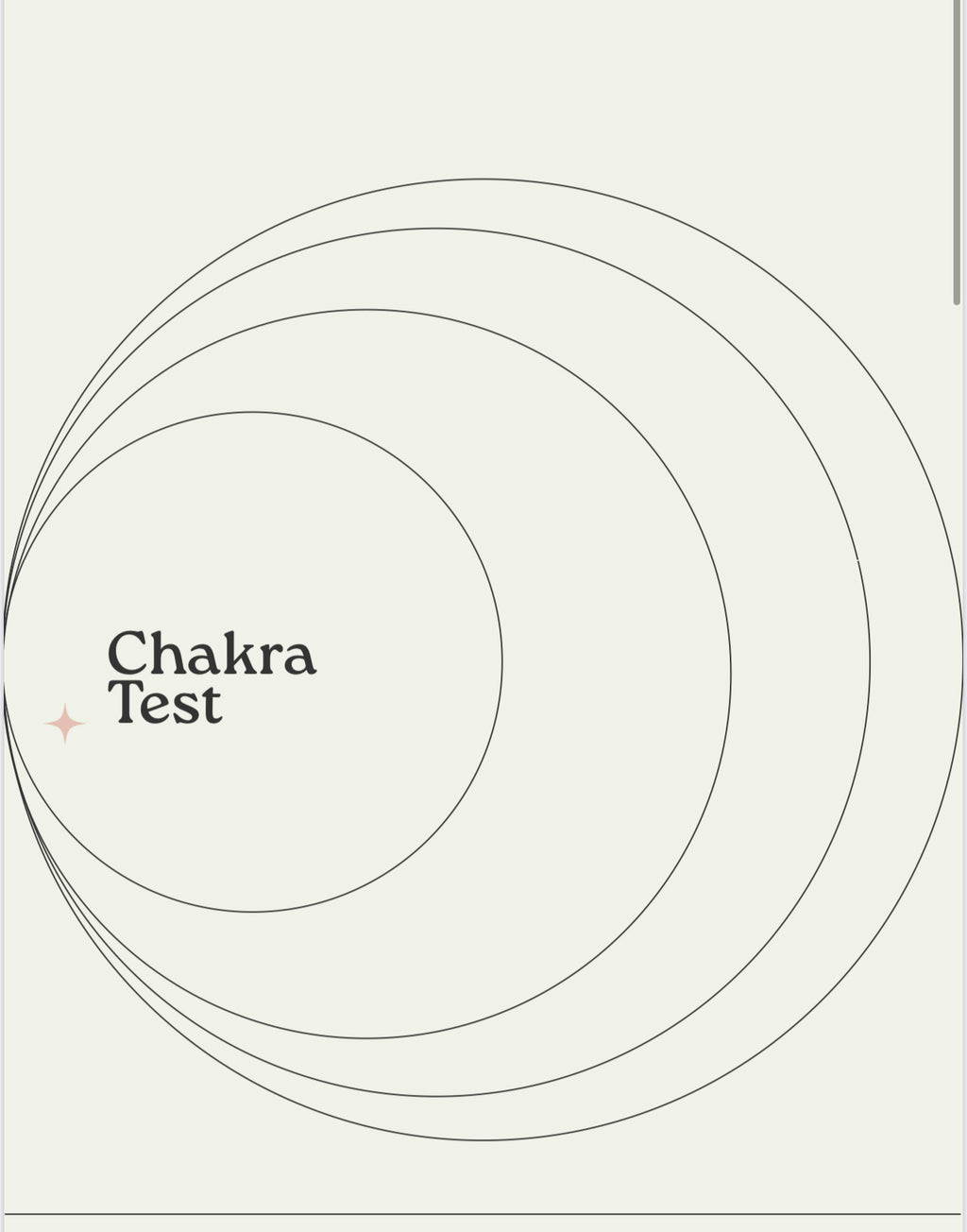 Chakra Vibracion Test
